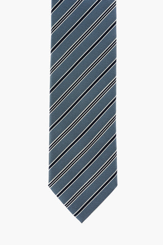 ZZEGNA LUXURY striped silk tie