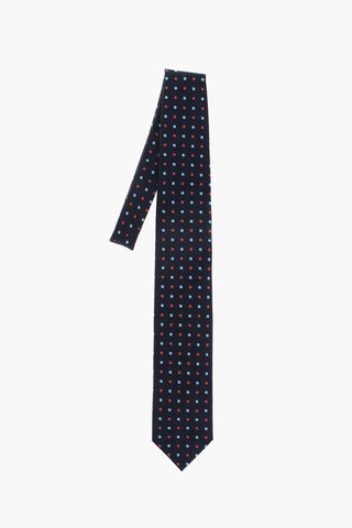 ZZEGNA LUX floral patterned Silk tie