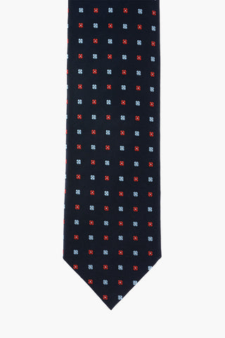 ZZEGNA LUX floral patterned Silk tie
