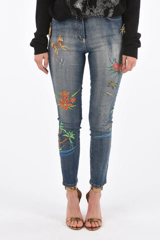 all over crystal IGGY jeggings