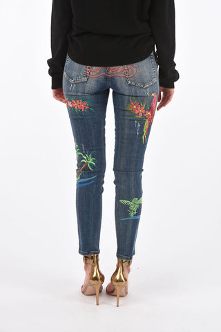 all over crystal IGGY jeggings
