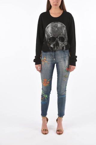 all over crystal IGGY jeggings