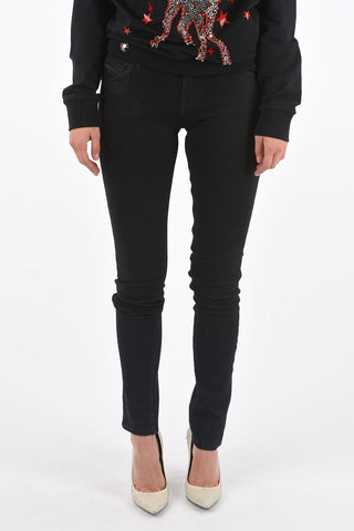 BLACK GOLD mid waist TYPE-141 skinny fit jeans