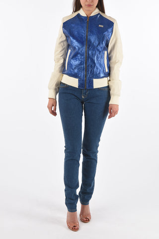 COUTURE Leather STATEMENT-O bomber
