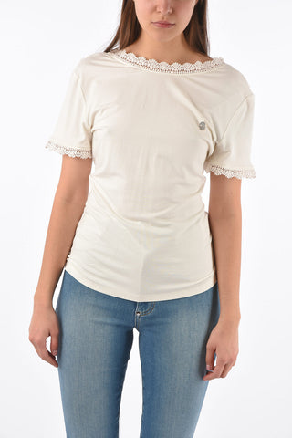 sangallo t-shirt with strappy backline