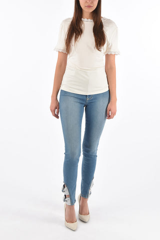 sangallo t-shirt with strappy backline