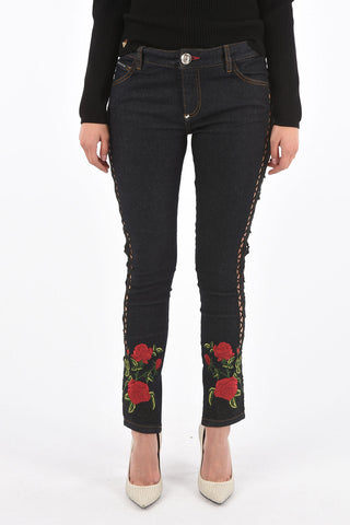 cut out side details Straight Supreme BARRETT JANE jeans