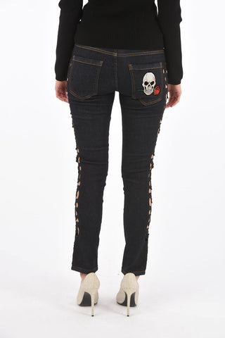 cut out side details Straight Supreme BARRETT JANE jeans