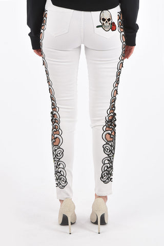 cut out side details High Waist ELICIA PRIT Jegging