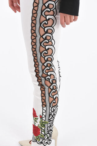 cut out side details High Waist ELICIA PRIT Jegging