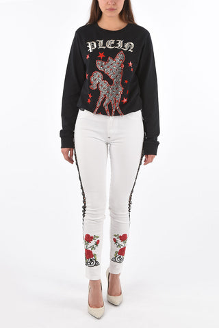 cut out side details High Waist ELICIA PRIT Jegging