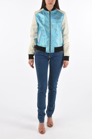 COUTURE Leather STATEMENT-O bomber