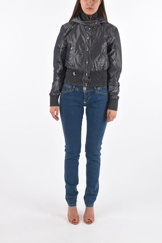 COUTURE lurex ALVIX jacket with hood