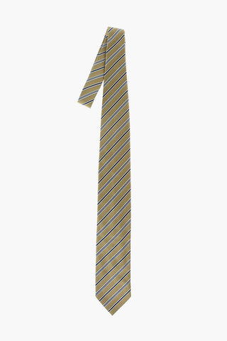 ZZEGNA LUXURY striped silk tie