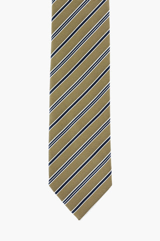 ZZEGNA LUXURY striped silk tie
