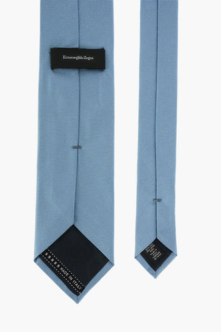 ZZEGNA LUXURY striped silk tie