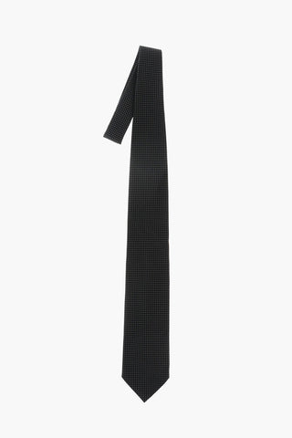 ZZEGNA LUXURY polka dots Silk tie