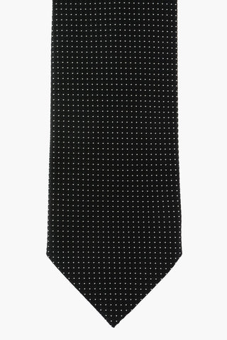 ZZEGNA LUXURY cravatta in seta a pois