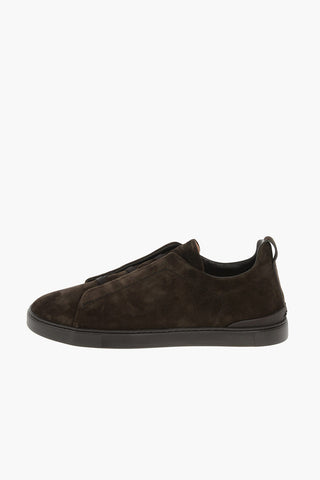 COUTURE XXX suede leather TRIPLE STITCH sneakers
