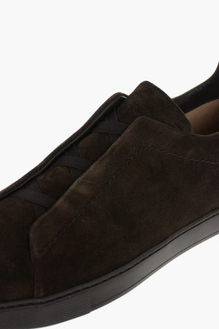 COUTURE XXX suede leather TRIPLE STITCH sneakers