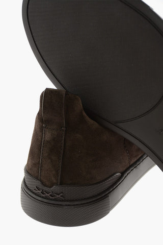 COUTURE XXX suede leather TRIPLE STITCH sneakers