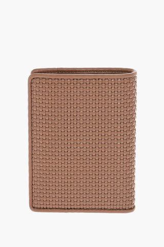 EZ LUXURY braided leather wallet