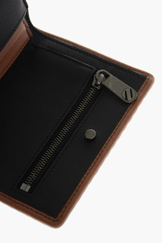 EZ LUXURY braided leather wallet