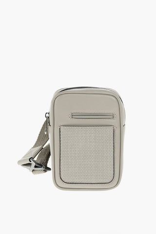 EZ LUXURY leather crossbody bag