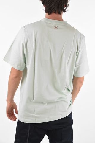 t-shirt girocollo con stampa