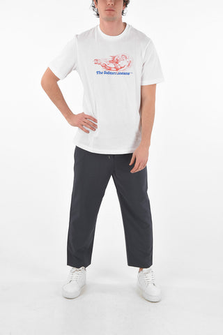 T-shirt SUBTERRANEANS girocollo con stampa
