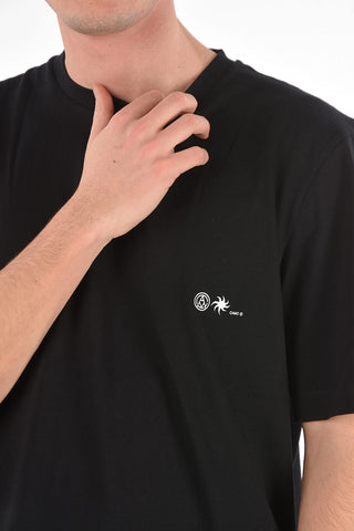 crew-neck FLUX t-shirt with print