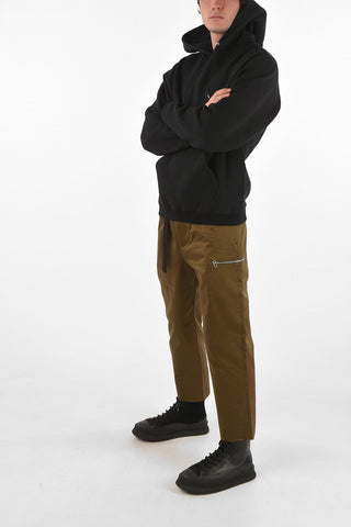 hooded NOISE sweatshirt with maxi patch pocket