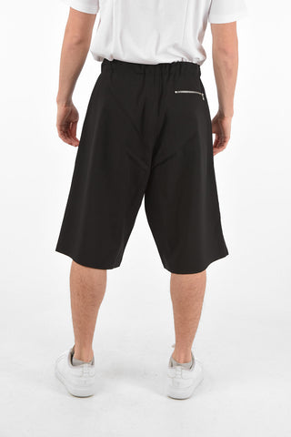 pantaloni cropped FRIEZE in lana vergine