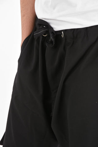 pantaloni cropped FRIEZE in lana vergine