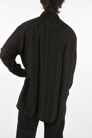 striped KIBBO shirt with breast pockets