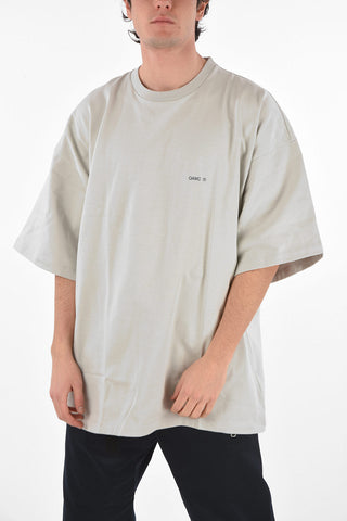 t-shirt oversized CLARITY con stampa sul retro