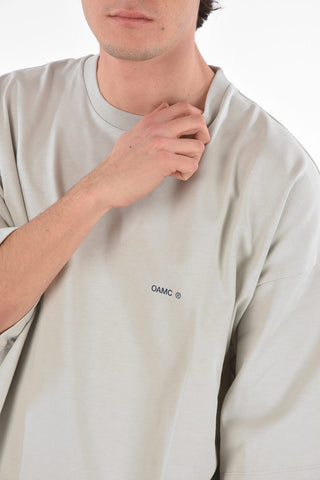 t-shirt oversized CLARITY con stampa sul retro