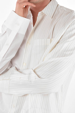 Camicia QUADRA in Cotone Gessato