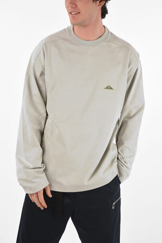 crew-neck sweatshirt