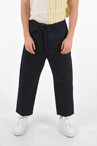 pantaloni crop REGS a vita bassa