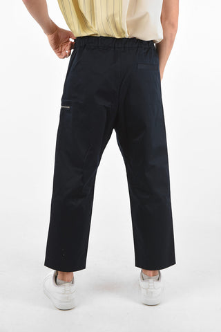 pantaloni crop REGS a vita bassa