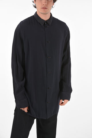 Camicia SOLAR Bicolore con Collo Francese
