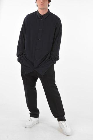Camicia SOLAR Bicolore con Collo Francese