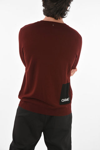 maglia girocollo in lana