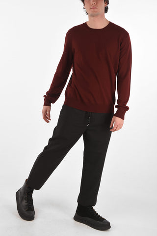 maglia girocollo in lana