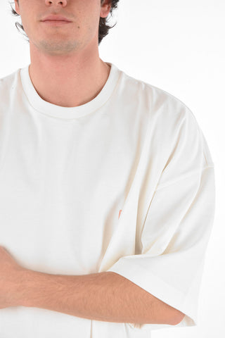 t-shirt BLINK oversize con stampa sul dietro