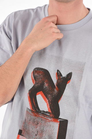 t-shirt DREAM oversize con stampa