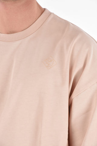 printed on the back MOON t-shirt