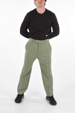 low rise wide IDOL pants