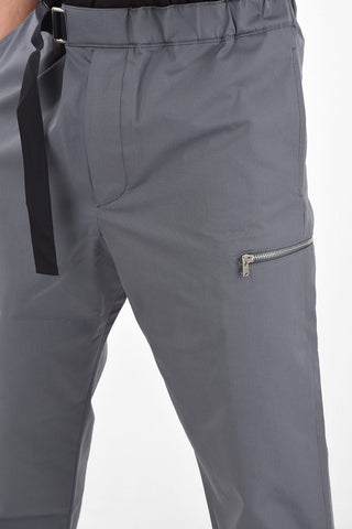 Low-rise waist cropped pants
